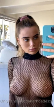 Lana-Rhoades-Boobs-See-Through-Fishnet-Lingerie-Onlyfans-Video-1