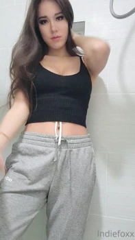 Indiefoxx-Wet-Bikini-Strip-in-the-Shower-Video-Leaked-14