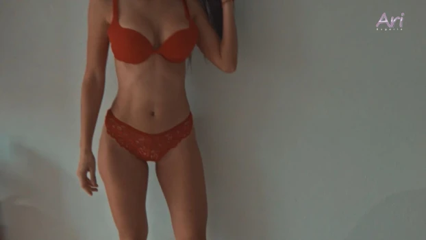 Ariana-Dugarte-Red-Lingerie-Patreon-Video-Leaked-8
