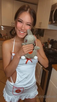 Indiefoxx-Nurse-Cosplay-Lingerie-OnlyFans-Video-Leaked-1