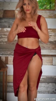 Paige-VanZant-Naked-Lingerie-Dress-Strip-Video-Leaked-11