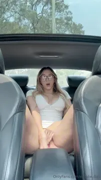 Poster: Emalie Das (emalie.das) - Masturbating In A Car - OnlyFans