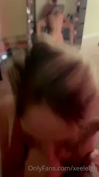 Poster: Xena Leigh @xeeleigh - Mirror Blowjob PPV