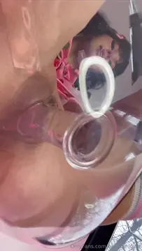 Poster: Nikki Barlowe - Glass Chair - OnlyFans