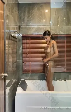 Poster: Channel Zohar @channelzo - Full Nude Shower
