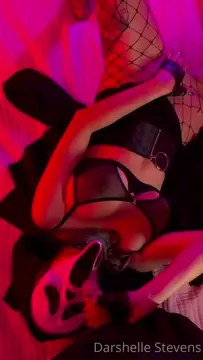Poster: Darshelle Stevens - Scream Ghostface Sextape - OnlyFans