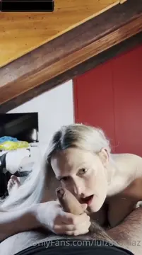 Poster: @Daphnelu (luizaconlaz) - OnlyFans Blowjob & Cum In Mouth
